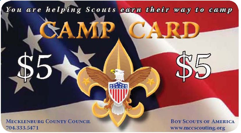 Council Camp Card